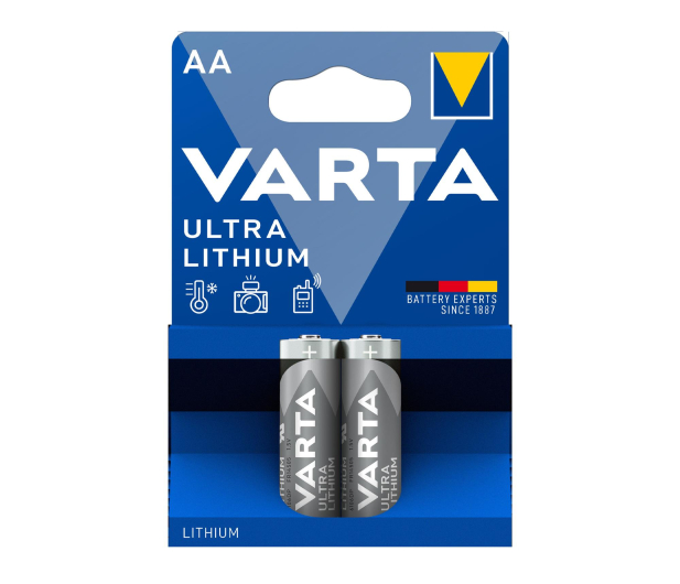 VARTA Ultra Lithium AA (2 szt.) 6106301402 - 1456623 - zdjęcie